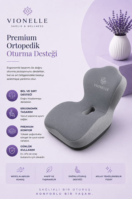 VionelleTR | Premium Ortopedik Oturma Desteği
